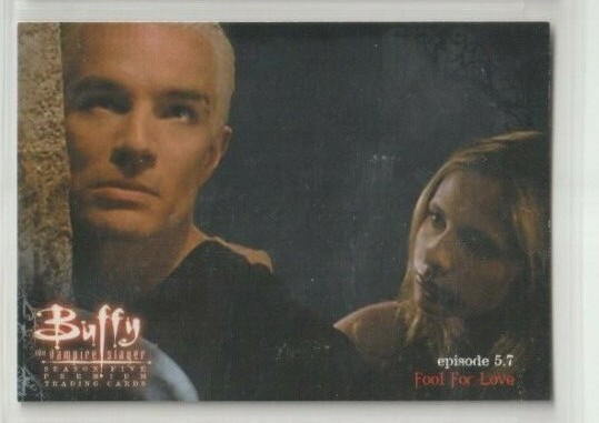 Buffy S5 Trading Card #20 Sarah Michelle Gellar as Buffy Summers
