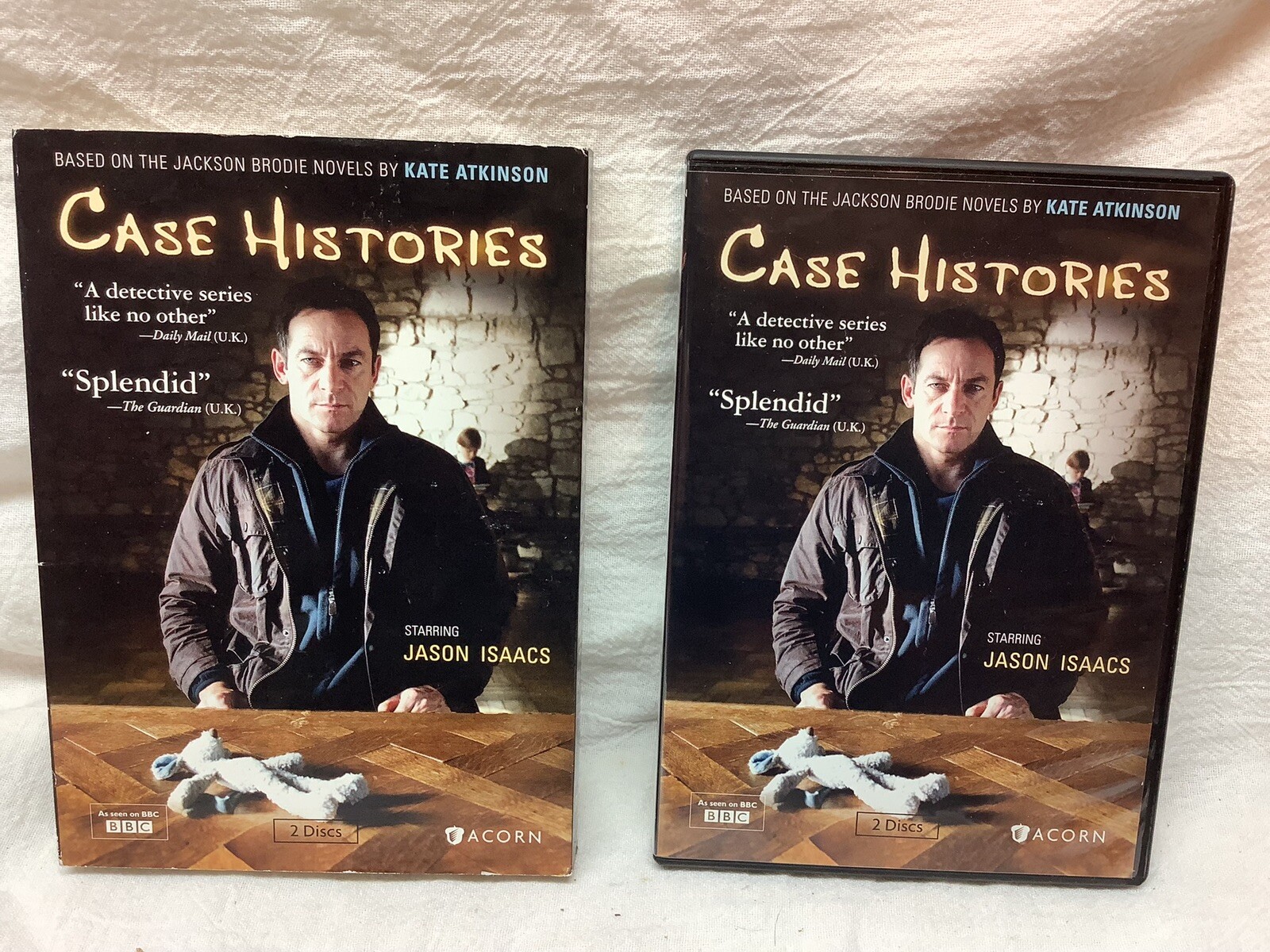Case Histories (DVD, 2011, 2Disc Set) Jason Brodie , Like New Condition, Slip C 54961878994 eBay