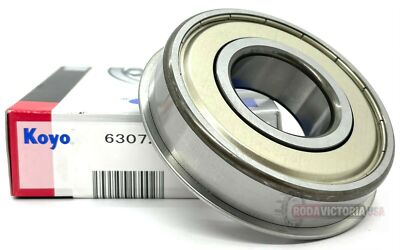 KOYO JAPAN 6307 Z NR C3   Deep Groove Ball Bearing - 1 Metal Shield + Snap Ring