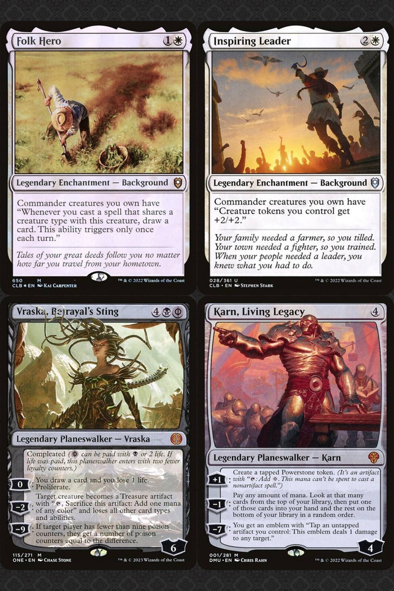Brimaz, Blight of Oreskos Commander Deck Phyrexian Tokens Magic MTG Orzhov  EDH