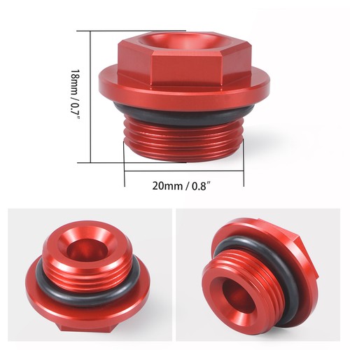 Engine Oil Filler Cap Plug For Suzuki RM 80 85 125 250 RM-Z 250 RMZ450 RMX450Z - Picture 6 of 8