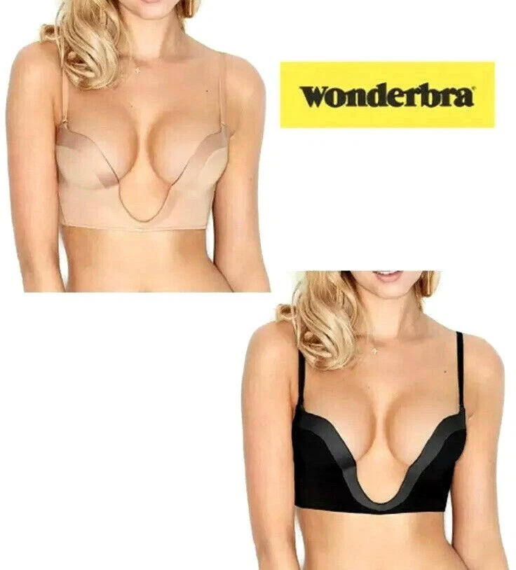 New Wonderbra Ultimate Plunge Bra W00J5 Underwired Deep Multiway