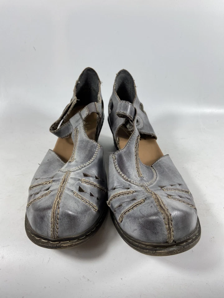 Rieker size 40 women's pumps loafers slip on very good Nr44 - Image 4 of 4