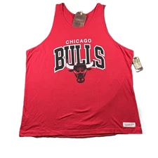 Mitchell & Ness Vintage Chicago Bulls Tank Top NWT Hardwood Classics 4XL K128