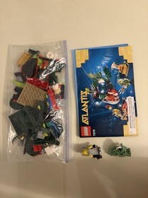 LEGO Atlantis Lot 7977, 7978, 8057, Complete w/ Instructions
