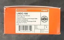 NEW WATTSTOPPER LEGRAND LMDC-100 DLM DUAL TECH SENSOR WHITE CEILING MOUNT  V.4