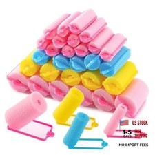 PCS Foam Hair Rollers - Sponge Rollers for 1 Count Pack of 36 - Mix Color