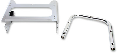 Drag Specialties 1510-0240 Quick Detach Tour Box Mount Chrome
