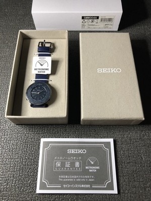 SEIKO Metronome Watch Navy SMW004A Standard Line Genuine With Box