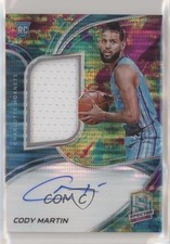 2019-20 Panini Spectra Rookie Jersey Celestial Prizm 69/99 Cody Martin Auto 0gt4