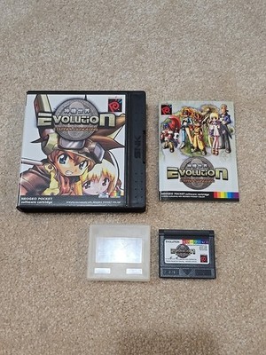 EVOLUTION ETERNAL DUNGEONS UK ENGLISH NEO GEO POCKET COLOR NGPC SNK CIB COMPLETE
