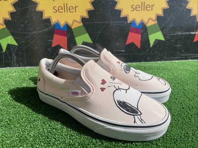 Vans X Peanuts By Schulz Classic Slip On Smack /pearl Lucy And