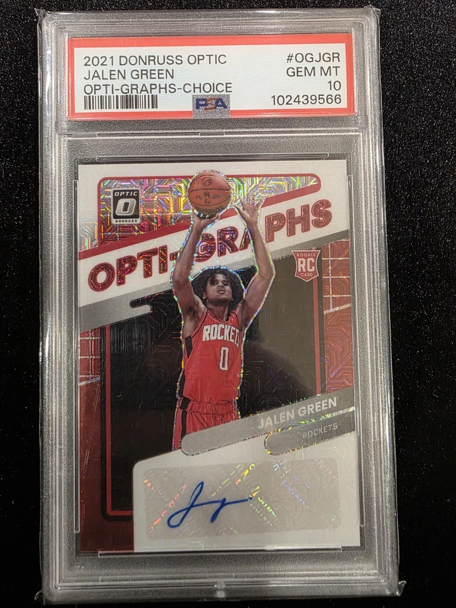 その他 21-22 Donruss choice Jalen green PSA 10 2021-22 Donruss Jalen Green Rated Rookie Choice Red /99 PSA 10 RC