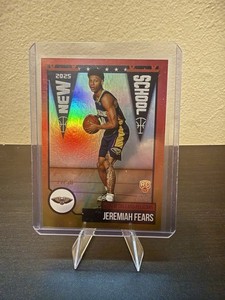 2025 Topps - Jeremiah Fears 🔥New School Gold Parallel 17/50 Super Rare SSP