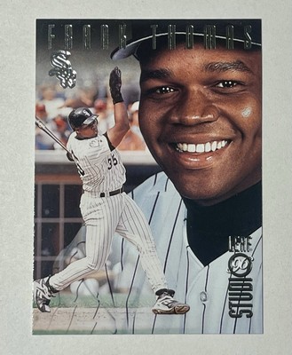 1996 Leaf Studio Frank Thomas #93 Chicago White Sox