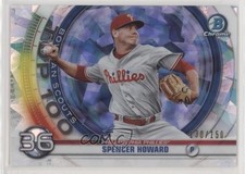 2020 Bowman Scouts Top 100 Chrome Atomic Refractor 130/150 Spencer Howard 1og