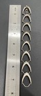 Crescent Link Bracelet E. Dragsted Mid Century Vintage Sterling Silver Denmark — photo 10