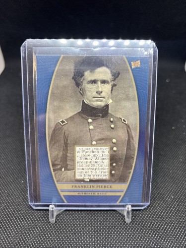 Franklin Pierce Pieces Of The Past Relic Card