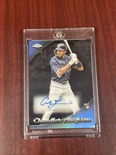 2025 Topps Chrome Update #CHRU-CS CHANDLER SIMPSON BLACK /10 TAMPA BAY RAYS (RC)
