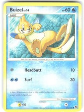 Buizel 61/106 Common Great Encounters Pokemon Heavily Played