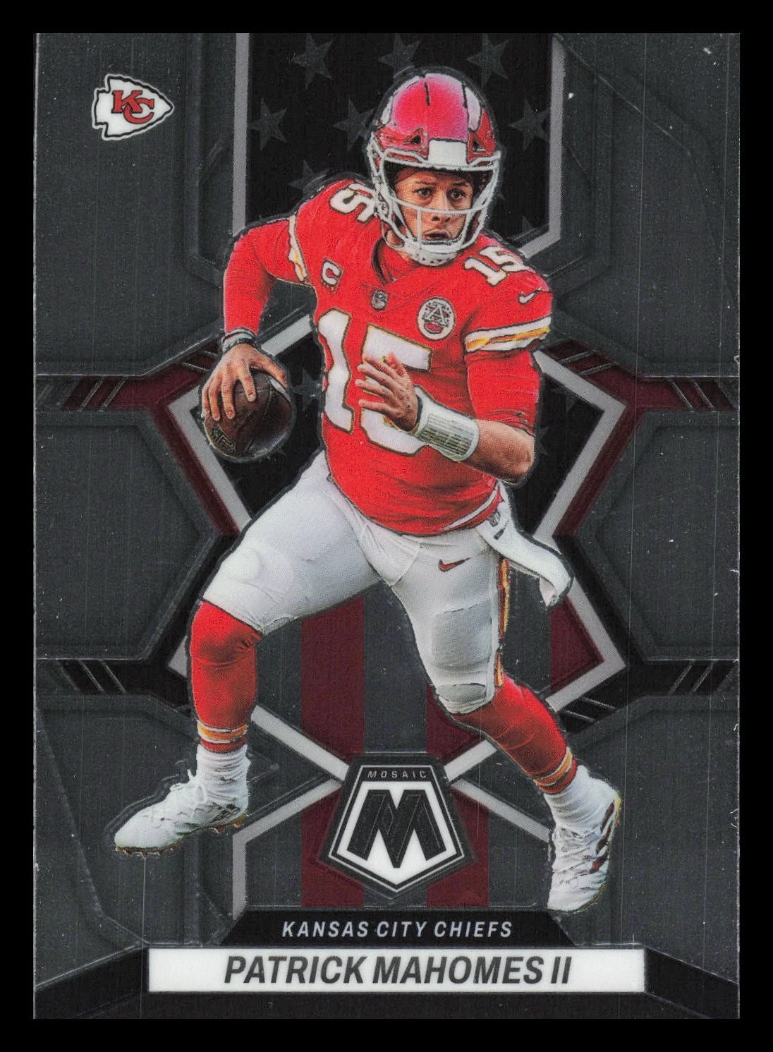 Patrick Mahomes trading card