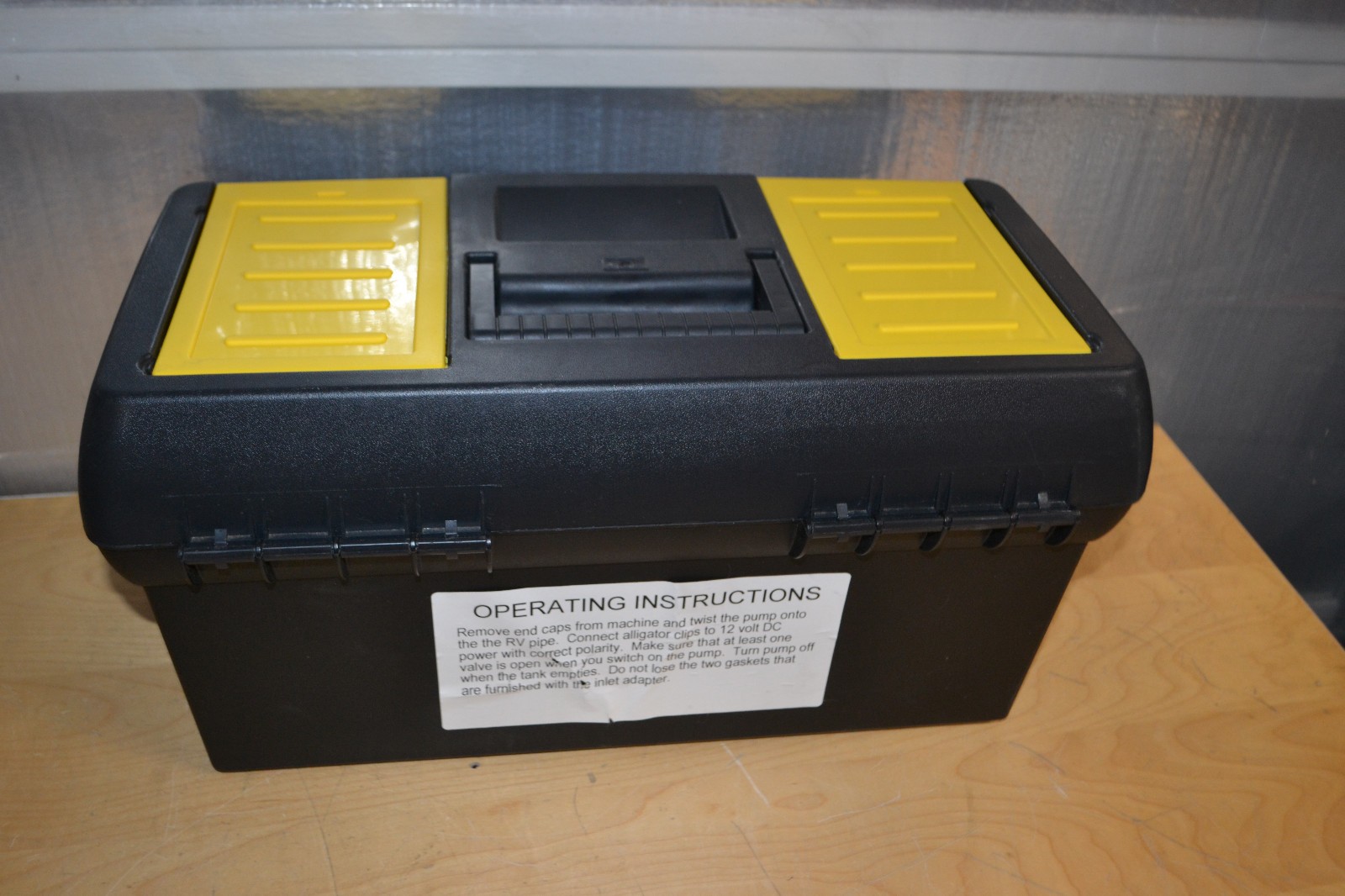 Thetford ~ 70246 Portable RV Sani-Con Tank Buddy 12v Pump System 21’ Retractable