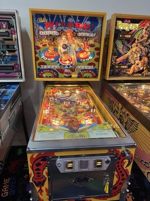 1975 Bally WIZARD PINBALL MACHINE Completely Restored  Arcade Game Sales Florida