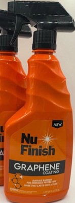 24oz Nu Finish Graphene Coating Spray Enhanced Paint/Trim Protection Bottle
