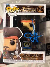 Johnny Depp Signed Jack Sparrow Funko Pop! Autograph - Jack Sparrow ACOA Pirates