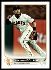 2022 Topps Donovan Solano San Francisco Giants #426