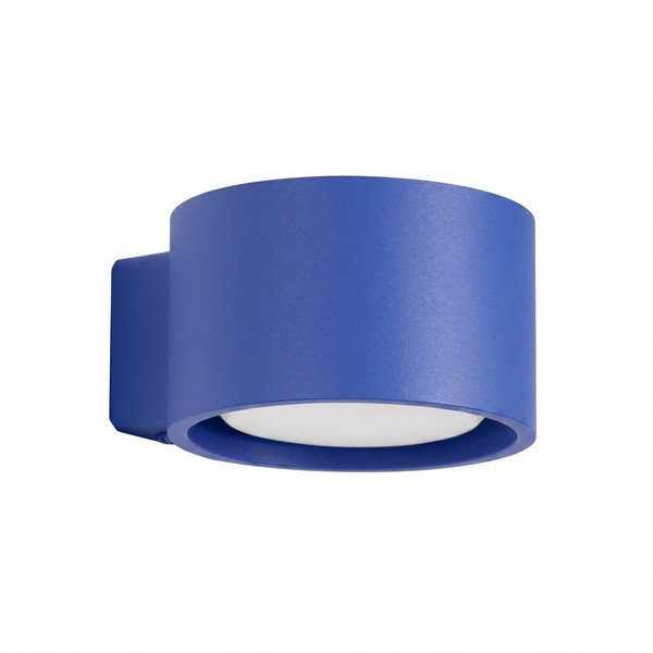 Wandlampe Aluminium Ultramarin GX53 Blendarm Wohnzimmer B:10 Cm Wandleuchte BüRo-image