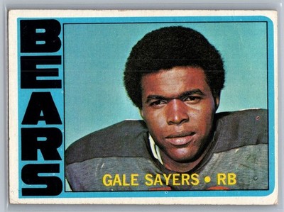 1972 Topps - Gale Sayers #110 - HOF EX *TEXCARDS*
