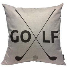 Mugod Golf Pattern Decoration Throw Pillow 18" x (Pack of 1), Muliti 19