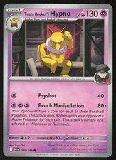 Team Rocket's Hypno 080/182 Uncommon Destined Rivals Pokemon Near Mint