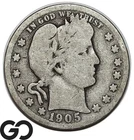 1905-S Barber Quarter