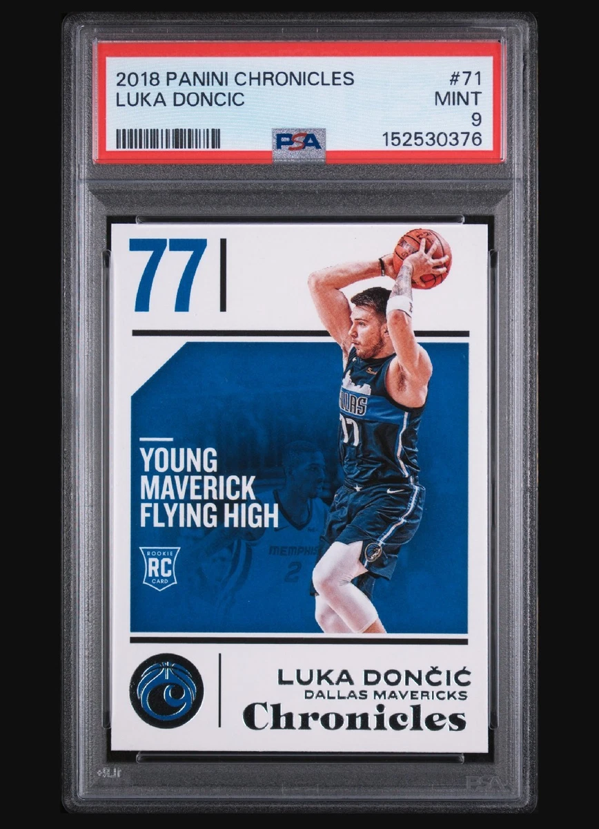 Luka Dončić 9 Graded Basketball Sports Trading Cards & Accessories