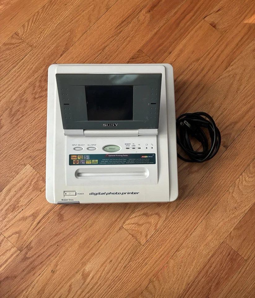 Sony DPP-EX7 Digital Color Photo Printer With Dye-Sublimation Technology - Image 2 of 4