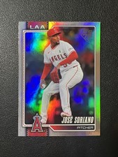 Jose Soriano 2026 Topps Series 1 Baseball Rainbow Foil Los Angeles Angels