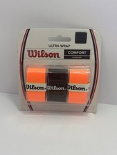 Orange  Black Pro Overgrip Tennis Grips, 3-Pack for Enhanced Comfort  Control