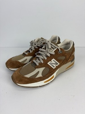 New Balance 991v2 Made in England Caramel Cafe Size 10 D New Without Box