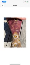 Youth girl's Tin Haul 'LIL BLOSSOM' COWBOY BOOTS w/ Bumblebee sole 5-5.5