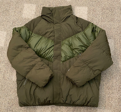 Nike Jacket Winter Coat Down Filled Puffer 928893-395 Green $225