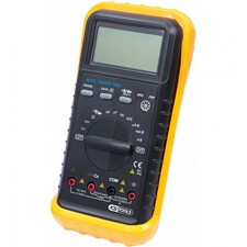 KS Tools Digital Multimeter inkl. Prüfspitzen und Krokodilklemmen