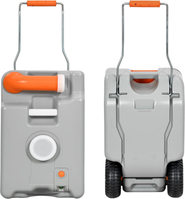 #ad #ad 6.6 Gallon Portable Water Holding Tank with Large Wheels Metal Handle Odorless $139.99