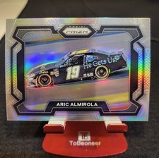 2024 Panini Prizm Racing NASCAR Aric Almirola #93 - Silver Prizm - Rides