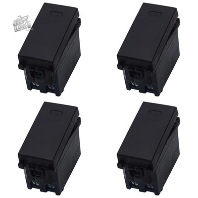 4 10A Compatible Buttons Vimar Arke Black Home Light Point Switches Ci Series