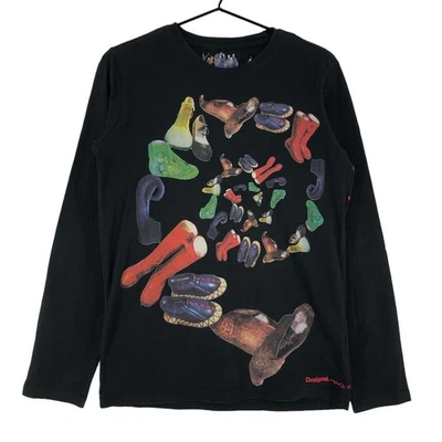 DESIGUAL Haut À Manches Longues À Col Rond Pour Garçon Taille 13-14 Ans. - Photo 1/4