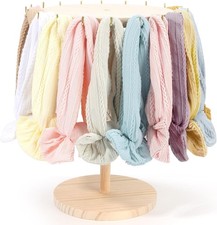 Baby Headband Holder Bow Organizer for Girs,Hair Ties Display Nylon Hairband Sto