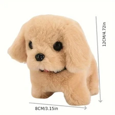 Battery operated Puppy Toy - Moving - Realistic Walking & Barking Robot Dog