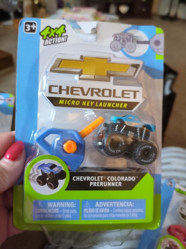 Microkey Launcher Chevrolet Micro Key Launcher 1.5 Inch Toy Monster Truck GM~NIP~ | eBay